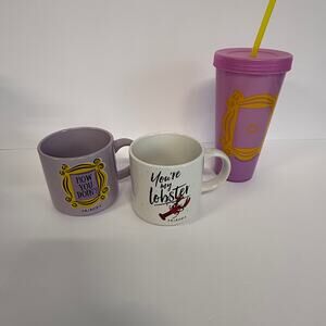 Friends TV Show Set 2 Mugs 1 Tumbler How You Doin New